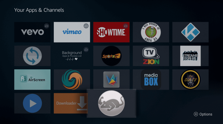 Install CatMouse App on Firestick