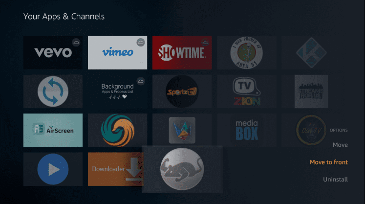 Install CatMouse App on Firestick