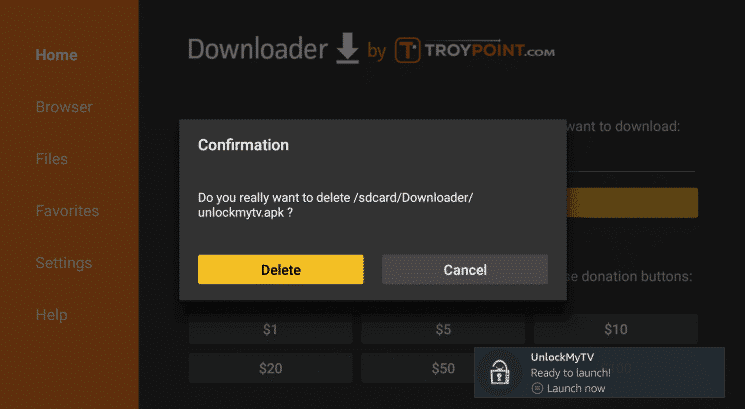 Install UnlockMyTV APK on Android Smartphones