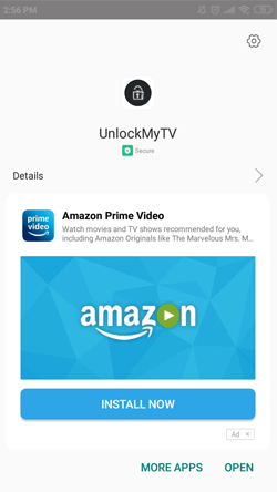 Install UnlockMyTV App on Android Smartphones