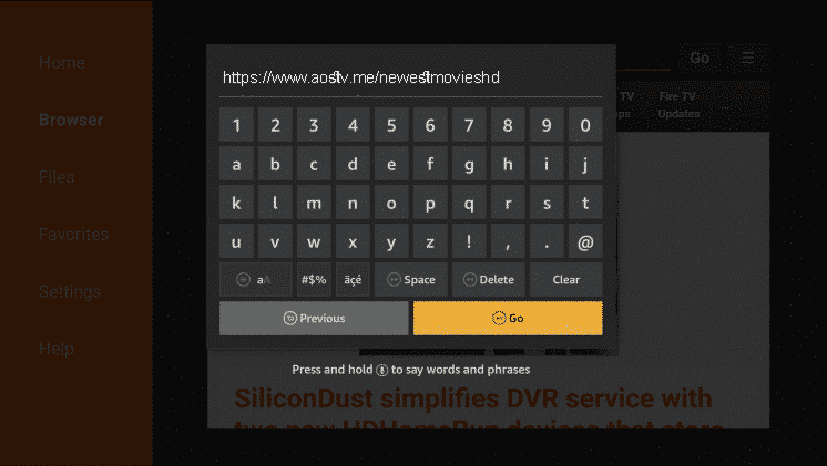 Install Newest Movies HD on Firestick