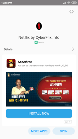 Install Netflix Mod App on Android Smartphones